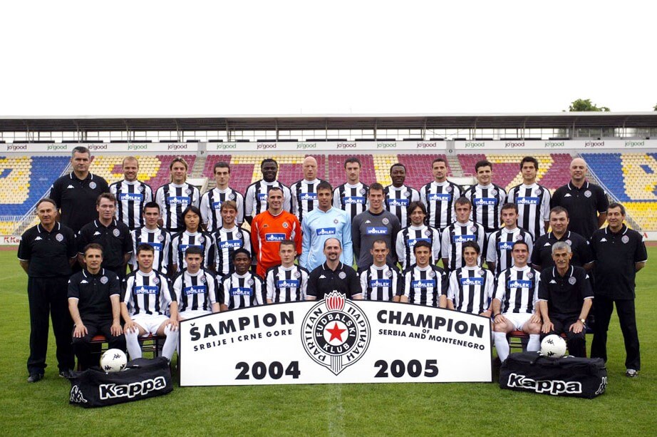 Ekipa Partizana 2004/2005