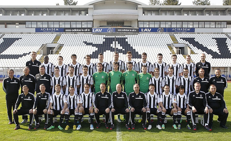 Ekipa Partizana 2013/2014