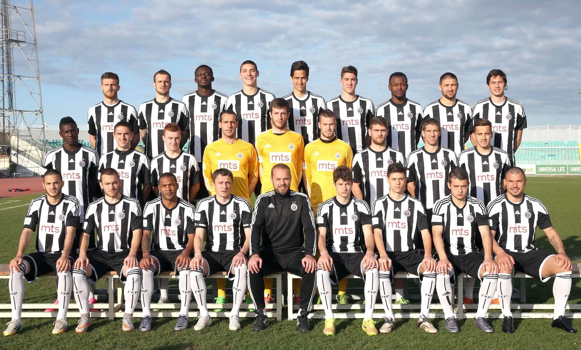 Ekipa Partizana 2015/2016