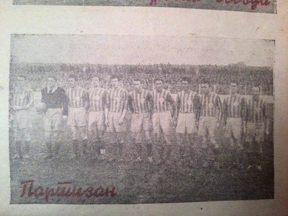 Ekipa Partizana 1952