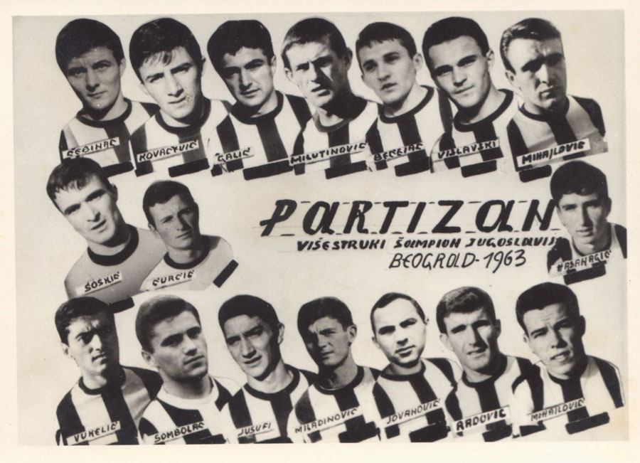 Ekipa Partizana 1962/63